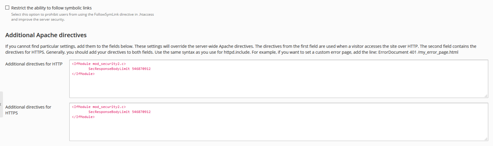 additional-apache-directives