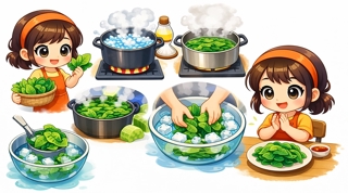 Mẹo Luộc Rau Tươi Xanh Ngon - Giữ Trọn Dinh Dưỡng Cho Bữa Cơm Gia Đình