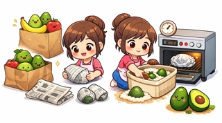 Mẹo Làm Bơ Mau Chín Tại Nhà - Đơn Giản, An Toàn, Không Cần Hóa Chất