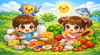 Các Thực Phẩm Tăng Cường Sức Đề Kháng Cho Trẻ Nhỏ, Giúp Phòng Tránh Bệnh Tật Hiệu Quả