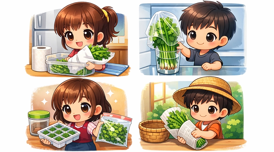 Mẹo Bảo Quản Hành Ngò Được Lâu - Giữ Tươi Xanh, Không Úa Héo Cả Tuần