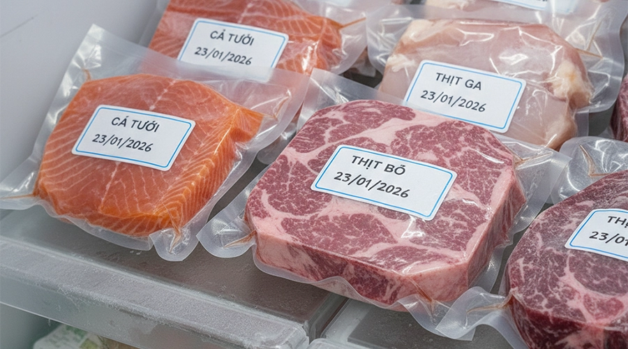 Mẹo Đông Đá Thịt Cá Không Mất Vị - Giữ Tươi Ngon Như Mới Mua