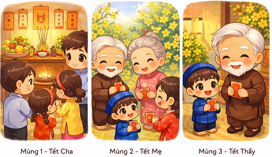 Tết Nguyên Đán Người Việt Kéo Dài Bao Nhiêu Ngày? Nét Đẹp Truyền Thống Qua Từng Ngày Xuân