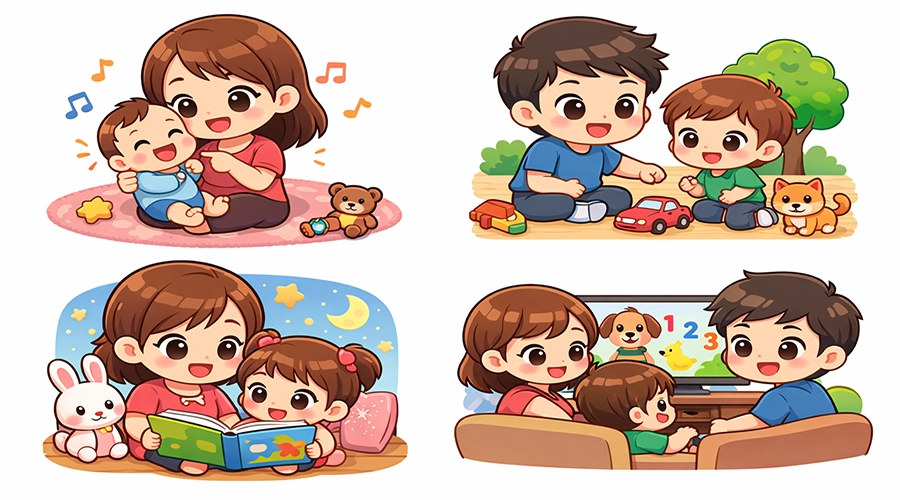 Dạy Bé Tập Nói Đúng Cách: Khi Nào Nên Tập Nói Và Có Nên Cho Bé Xem Tivi Không?