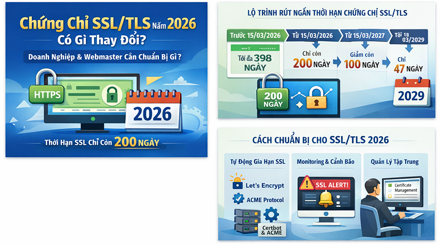 Lộ trình thay đổi SSL