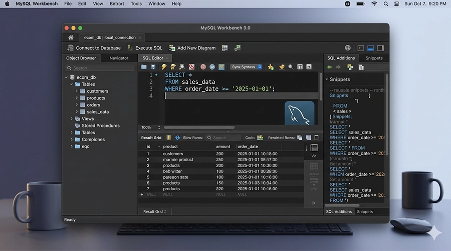 MySQL Workbench là gì? Hướng dẫn cài đặt chi tiết trên macOS (2026)