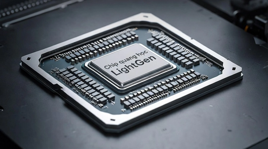 Chip quang học LightGen: "Cứu cánh" năng lượng cho kỷ nguyên AI, tiết giảm 80% điện năng so với Nvidia H100