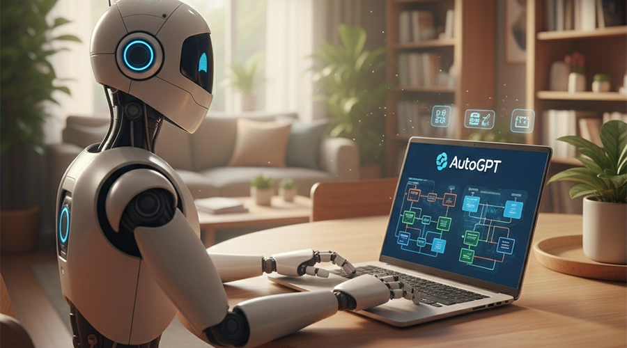 AutoGPT Là Gì? Làm Quen Với "Cỗ Máy Tự Duy Duy" - Khi AI Không Chỉ Biết Nói Mà Còn Biết Nghĩ!