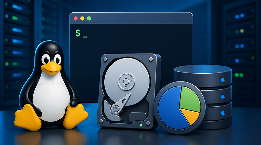 Các lệnh kiểm tra dung lượng ổ đĩa và thư mục trên Linux