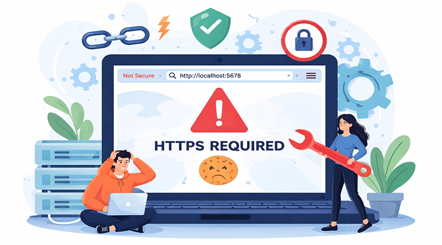 Cách khắc phục lỗi n8n yêu cầu HTTPS (Secure Cookie Error) khi chạy HTTP