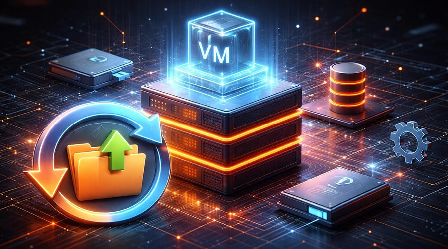 Hướng Dẫn Restore VM Proxmox Từ File Backup