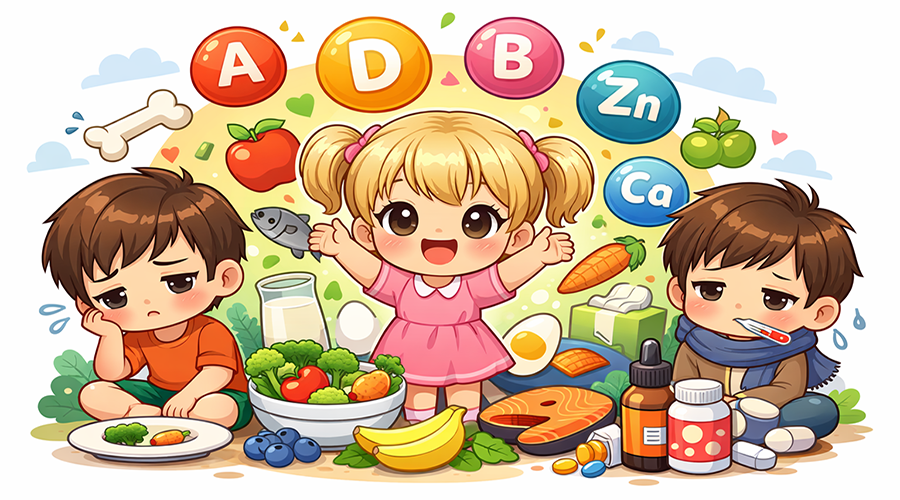 Khi Nào Cần Bổ Sung Vitamin Và Khoáng Chất Cho Trẻ?