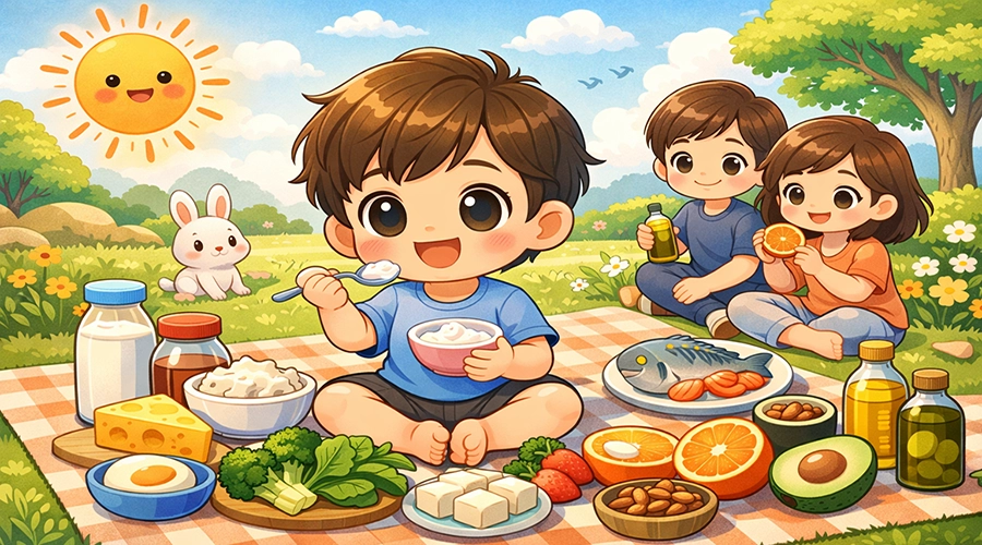 Các Thực Phẩm Tốt Cho Trẻ Bị Còi Xương: Bố Mẹ Nên Bổ Sung Gì Để Bé Phát Triển Khỏe Mạnh?