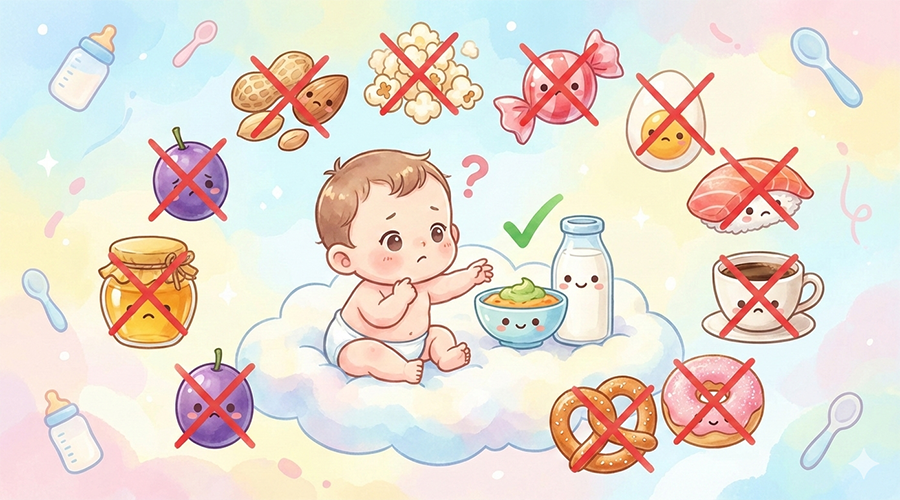 Những Thực Phẩm Trẻ Nhỏ Không Nên Ăn