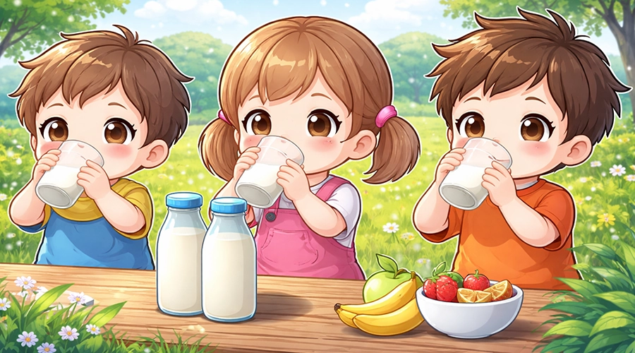 Trẻ Em Uống Sữa Tươi Không Đường Mỗi Ngày Bao Nhiêu Là Đủ? Dấu Hiệu Uống Quá Nhiều Cha Mẹ Cần Biết