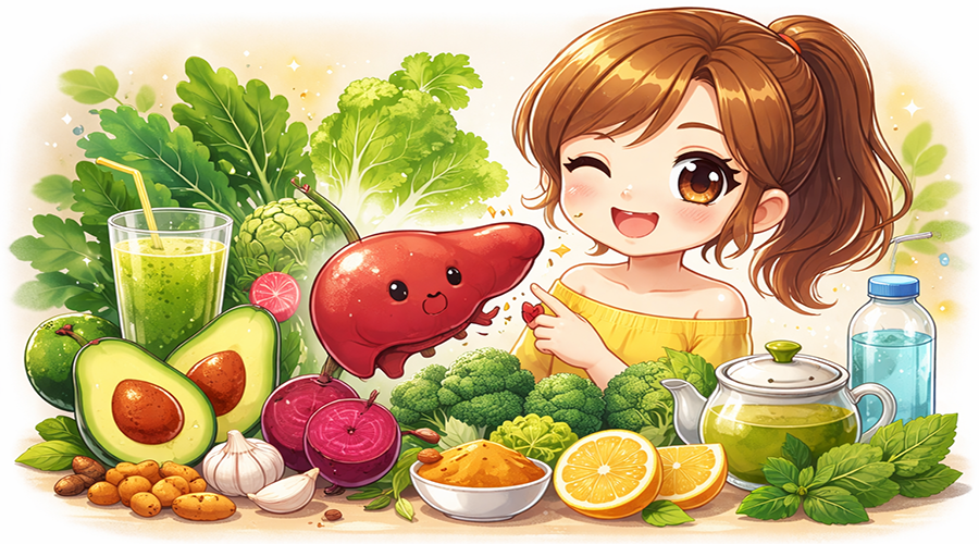 Các Thực Phẩm Tự Nhiên Giúp Thải Độc Gan Hiệu Quả Và An Toàn