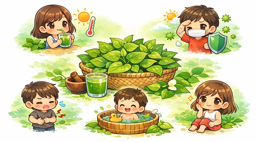 Công Dụng Sức Khỏe Của Rau Diếp Cá - Thảo Dược Thanh Nhiệt Tự Nhiên