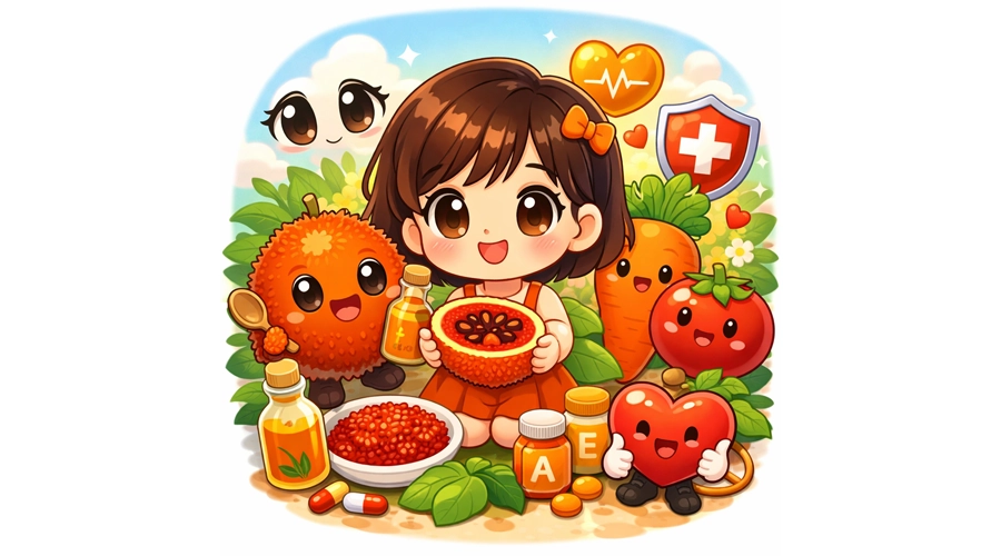 Công Dụng Và Lợi Ích Của Quả Gấc - Siêu Thực Phẩm Tốt Cho Mắt Và Sức Khỏe