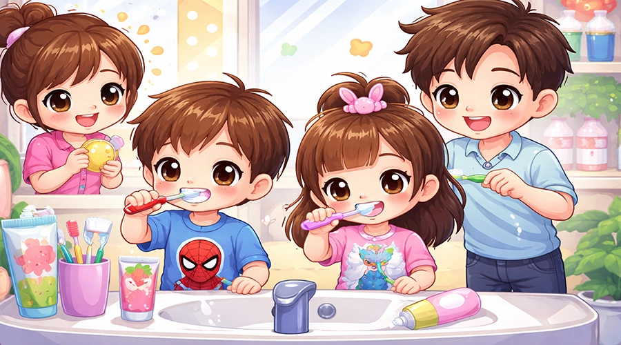 Trẻ Nhỏ Không Chịu Đánh Răng Phải Làm Sao? 8 Cách Giúp Bé Hợp Tác Tự Nhiên Và Hiệu Quả